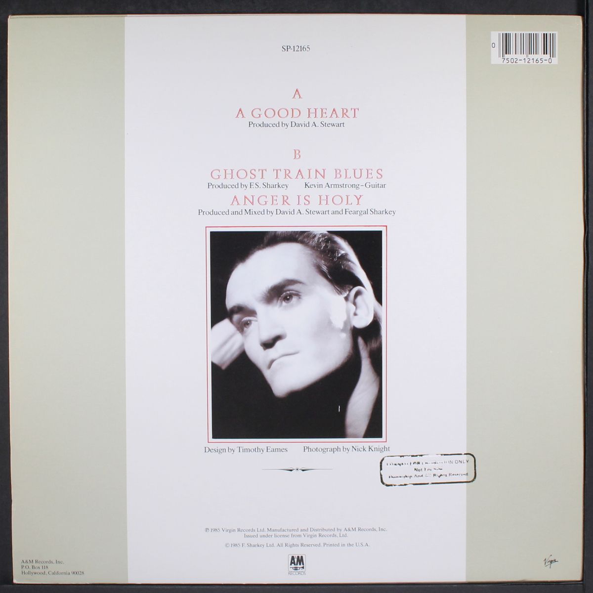 a good heart by FEARGAL SHARKEY