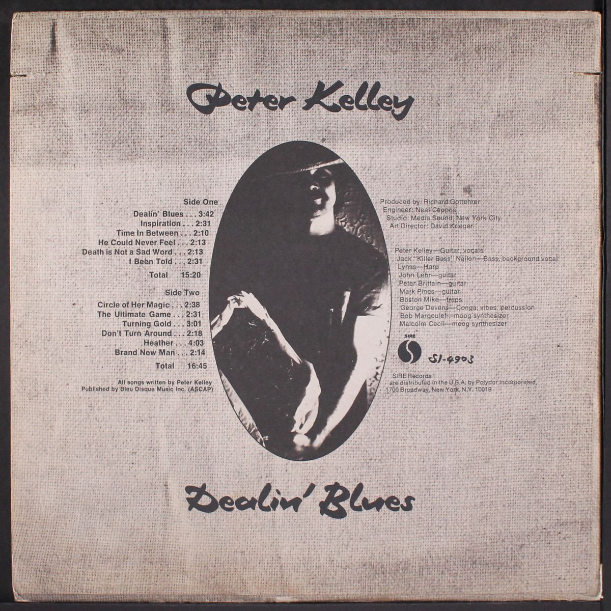 dealin' blues by PETER KELLEY