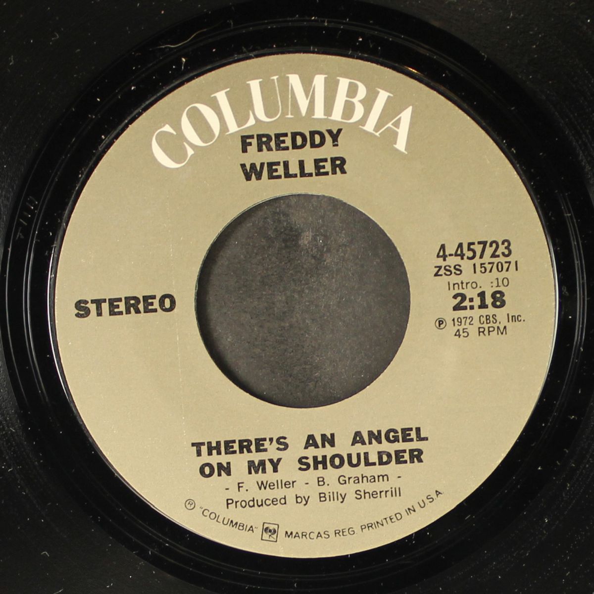she loves me / there's an angel on my shoulder by FREDDY WELLER