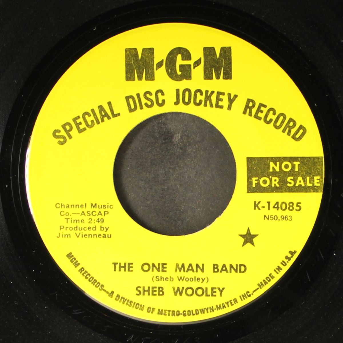 the one man band / you still turn me on by SHEB WOOLEY