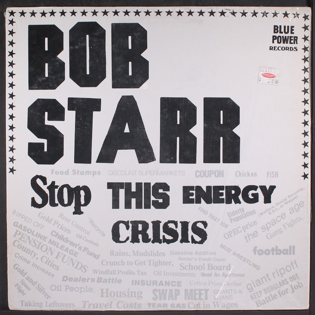 stop this energy crisis by BOB STARR