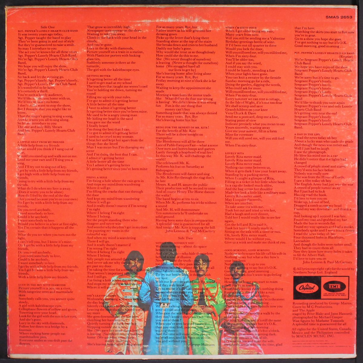 sgt. pepper's lonely hearts club band by BEATLES