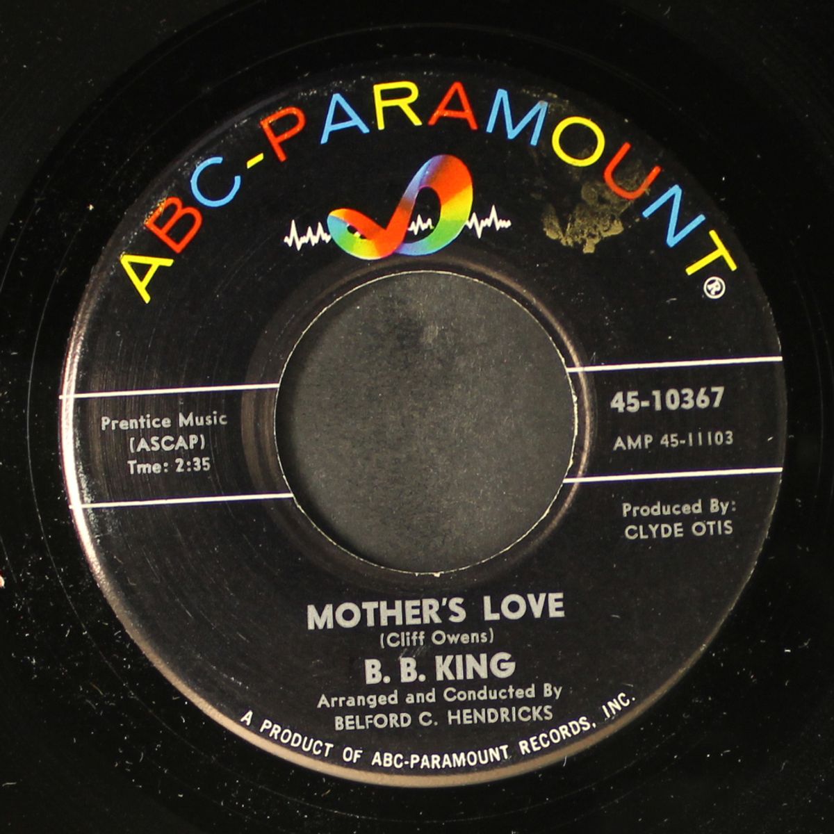 tomorrow night / mother's love by B.B. KING