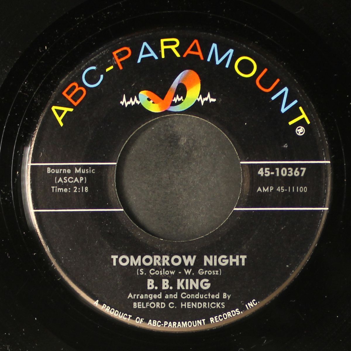 tomorrow night / mother's love by B.B. KING