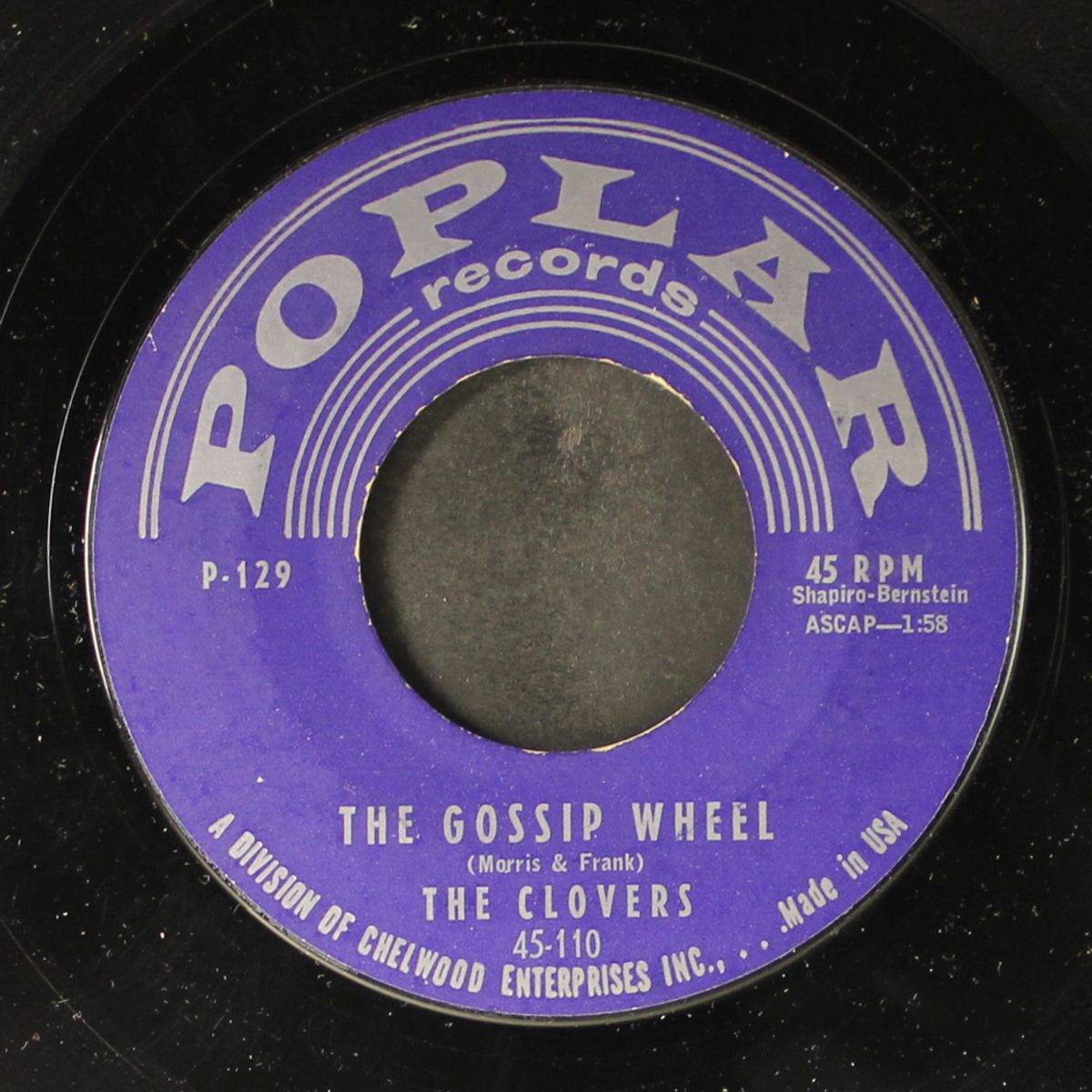 the gossip wheel / please come on to me by CLOVERS