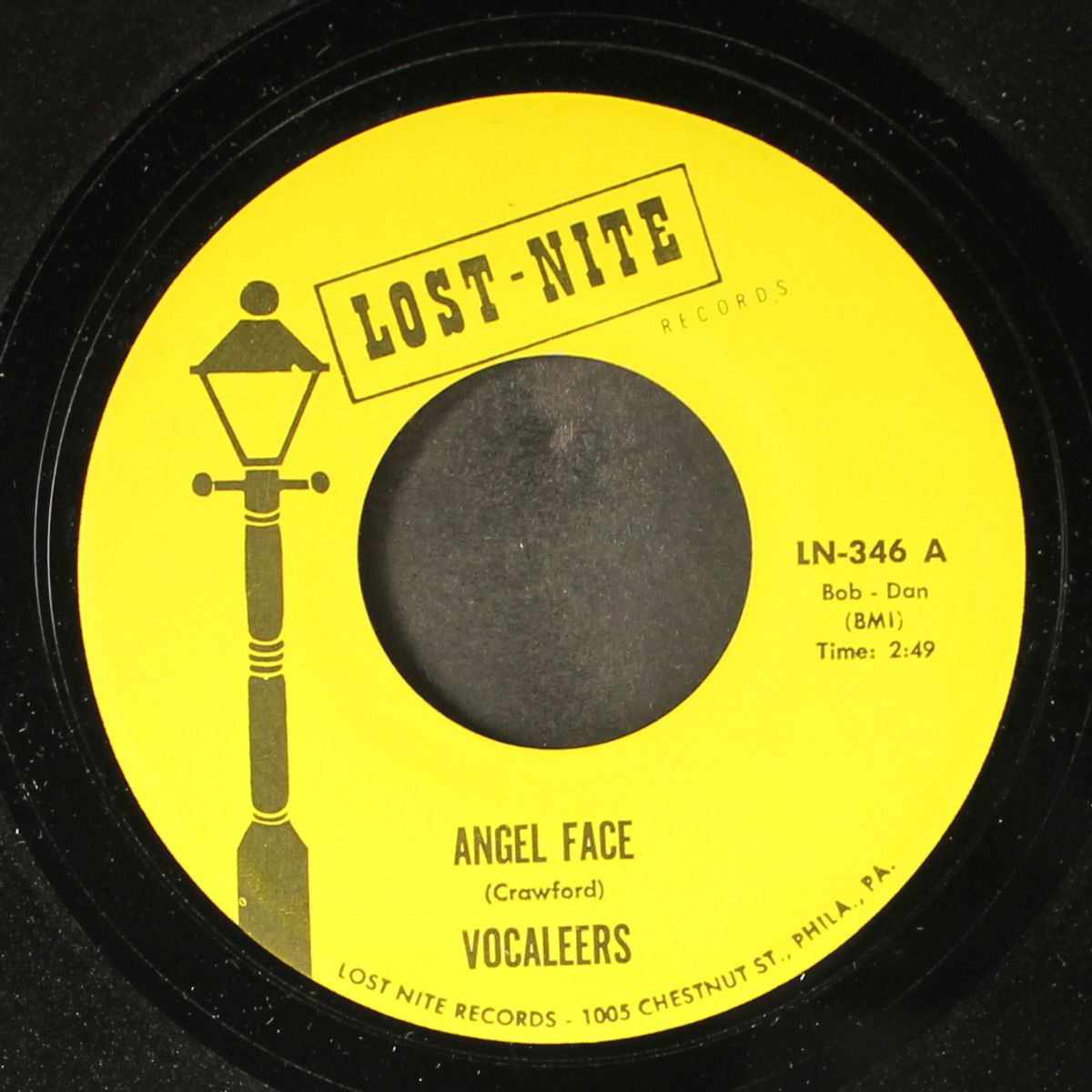 angel face / lovin' baby by VOCALEERS