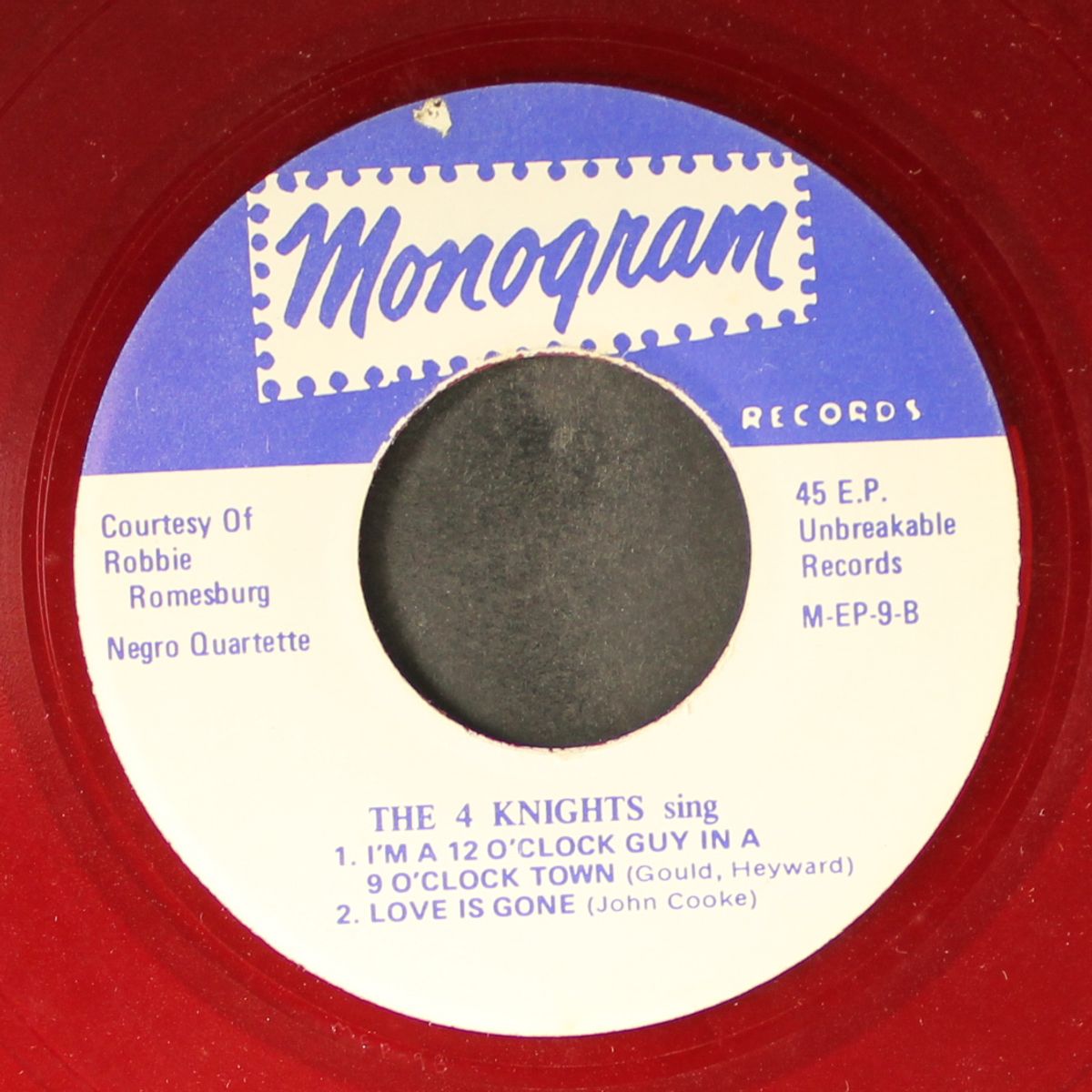 sugar foot rag + 3 by 4 KNIGHTS