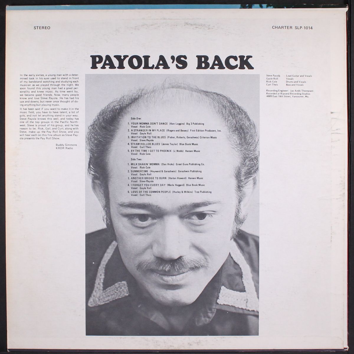 payola's back by PAYROLL SHOW