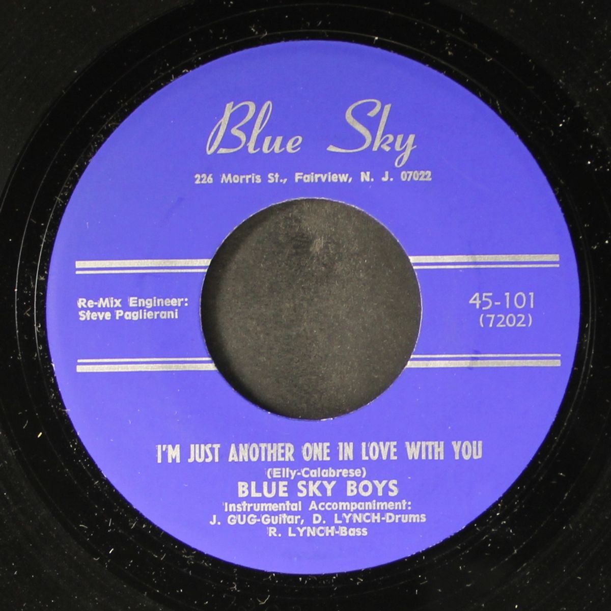 cherie / i'm just another one in love with you by BLUE SKY BOYS