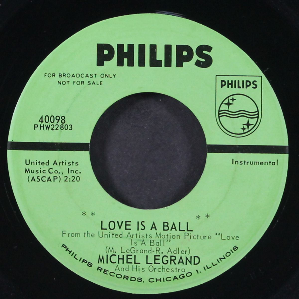 millie's theme / love is a ball by MICHEL LEGRAND