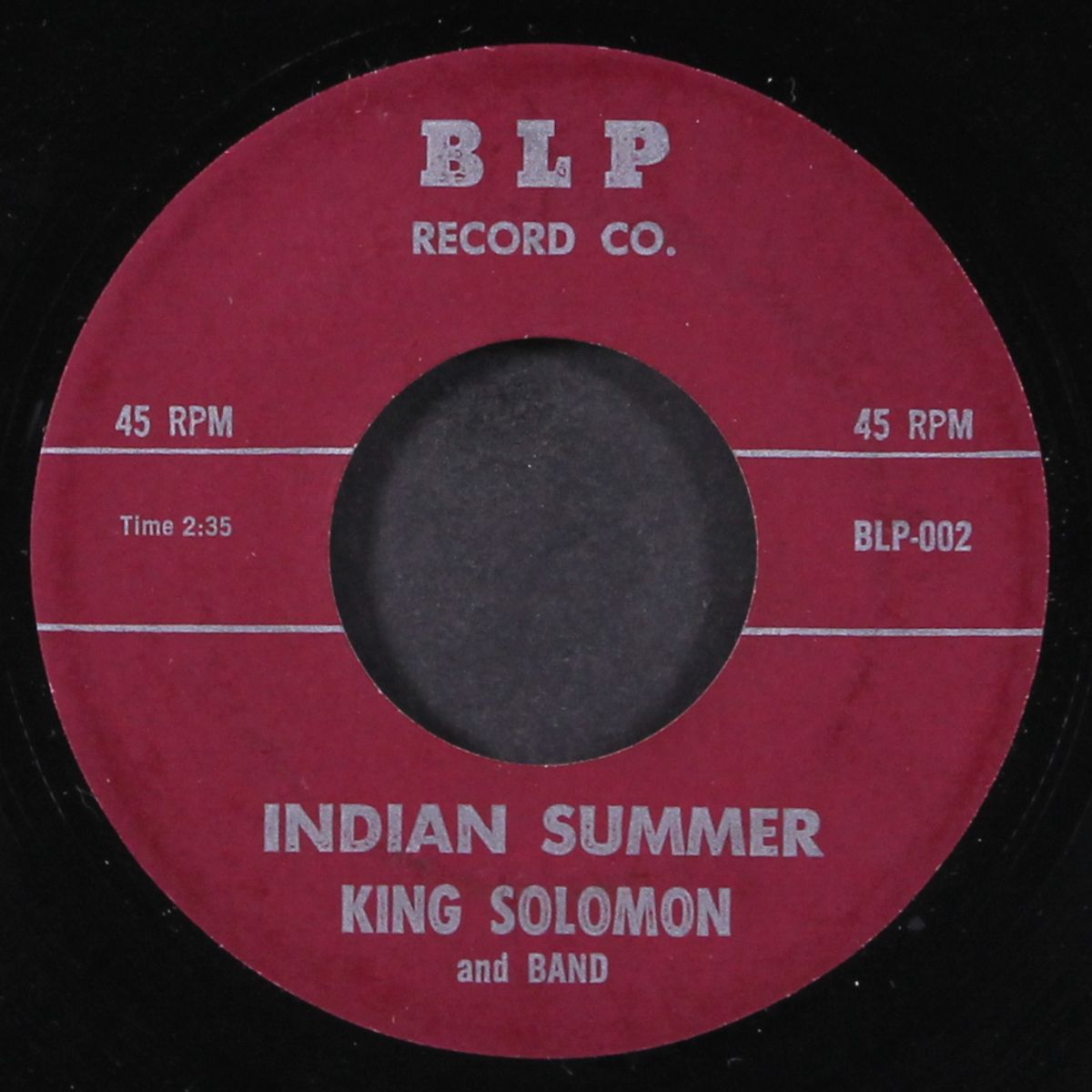 moonglow / indian summer by KING SOLOMON