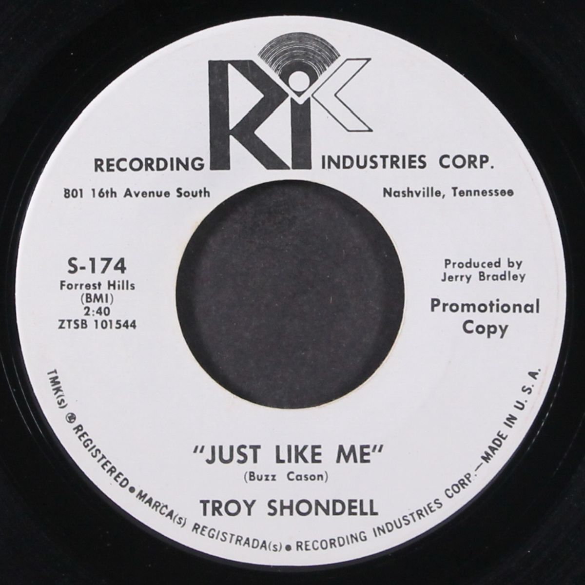 just a dream / just like me by TROY SHONDELL
