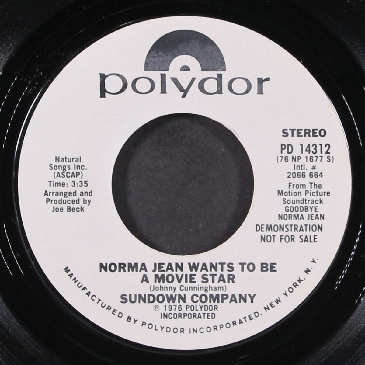 norma jean wants to be a movie star / mono by SUNDOWN COMPANY