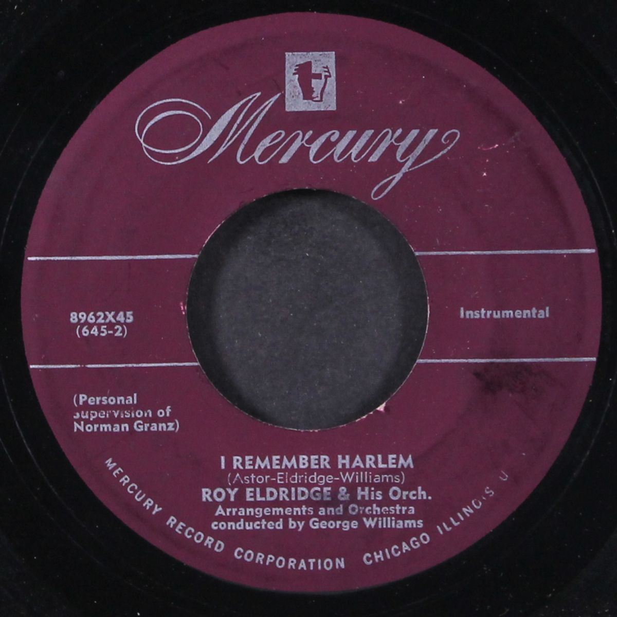 basin street / i remember harlem by ROY ELDRIDGE