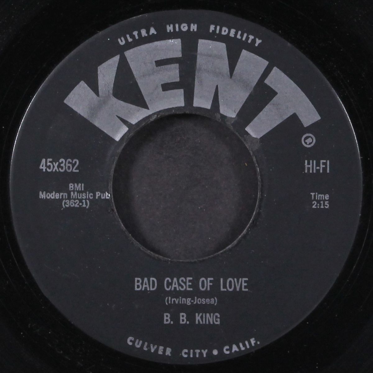bad case of love / you're breaking my heart by B.B. KING