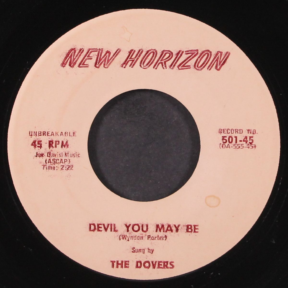 devil you may be / the sentence by DOVERS