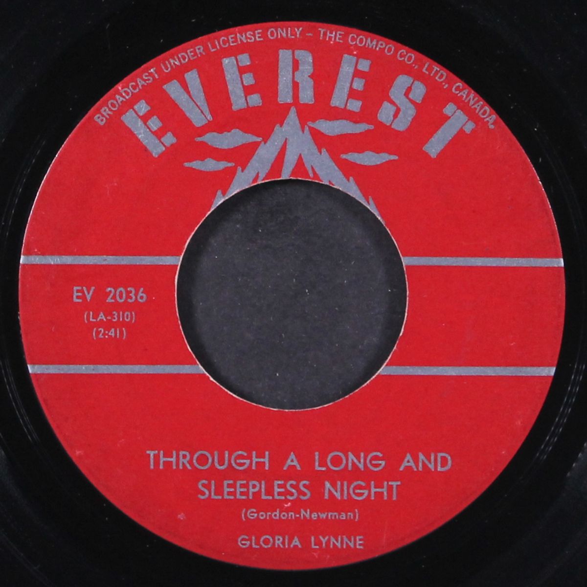i wish you love / through a long and sleepless night by GLORIA LYNNE
