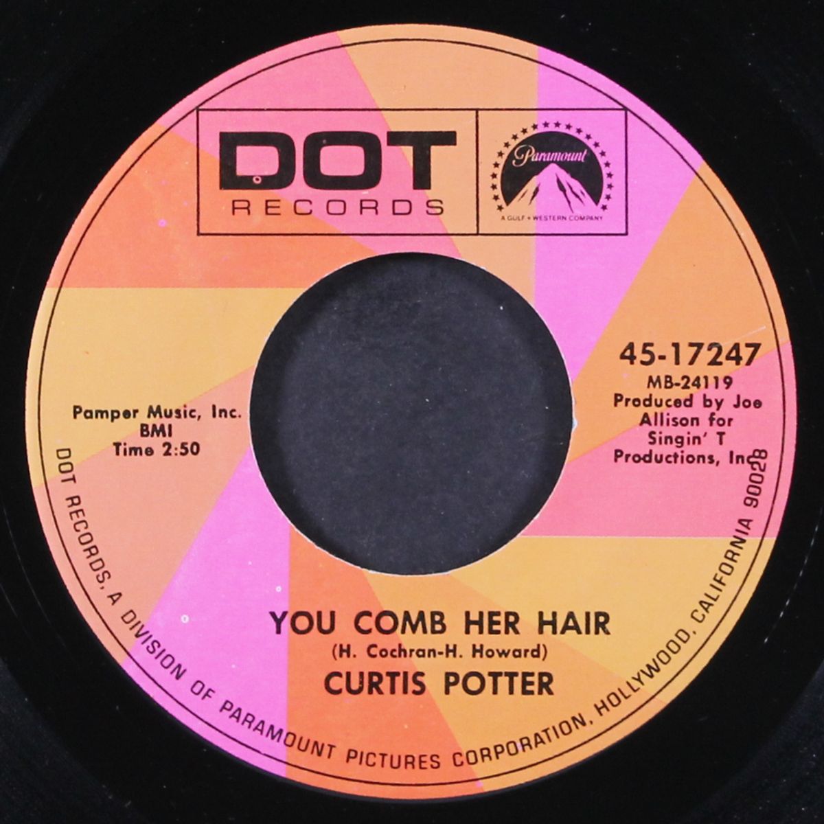 you comb her hair by CURTIS POTTER