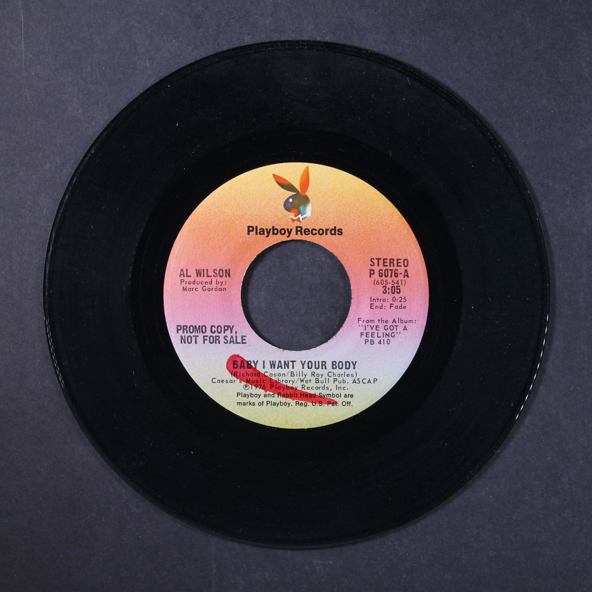 baby i want your body by AL WILSON