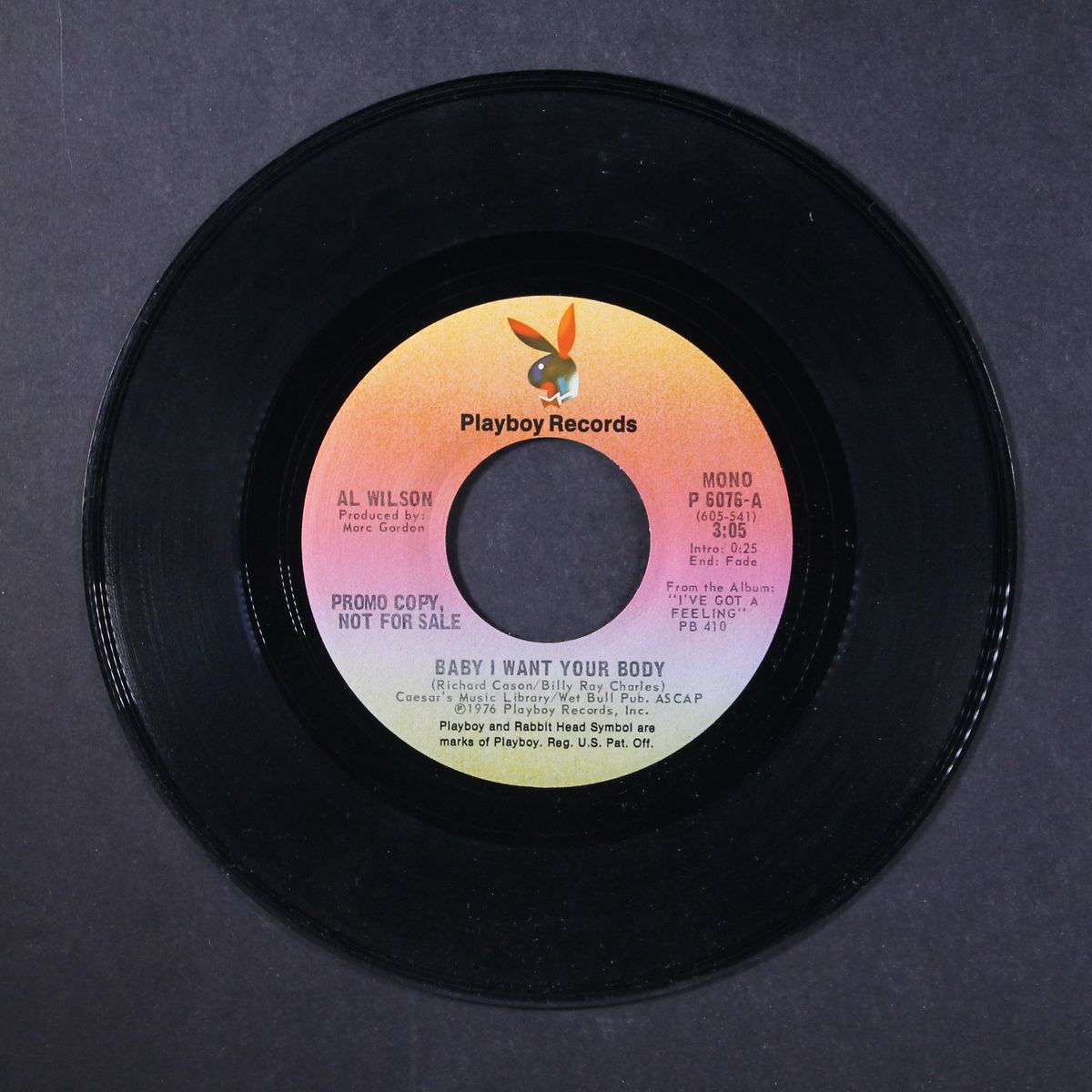 baby i want your body by AL WILSON