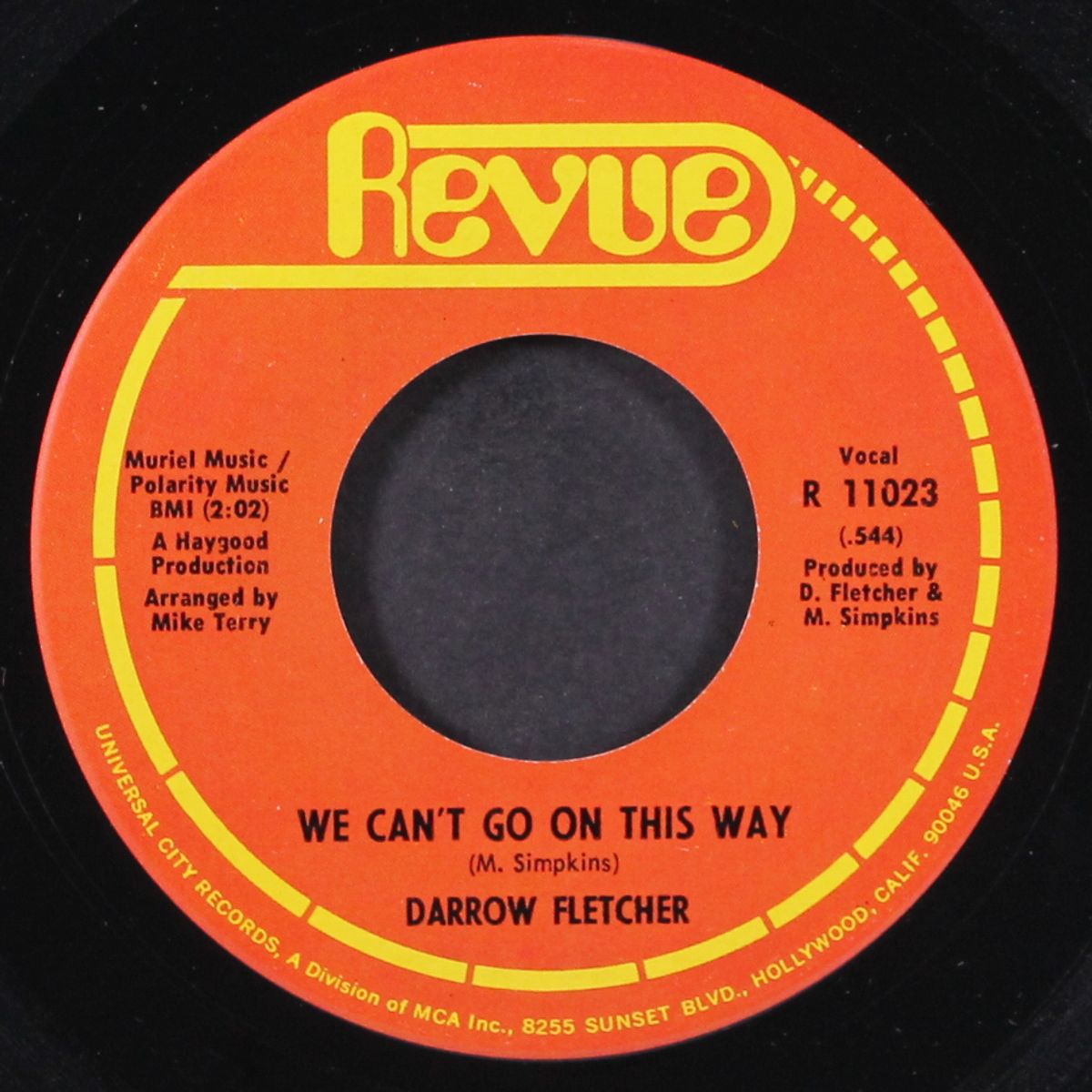gonna keep loving you / we can't go on this way by DARROW FLETCHER