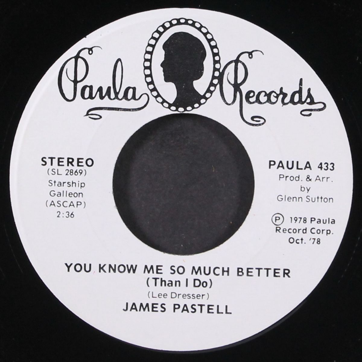 you know me so much better (than i do) by JAMES PASTELL