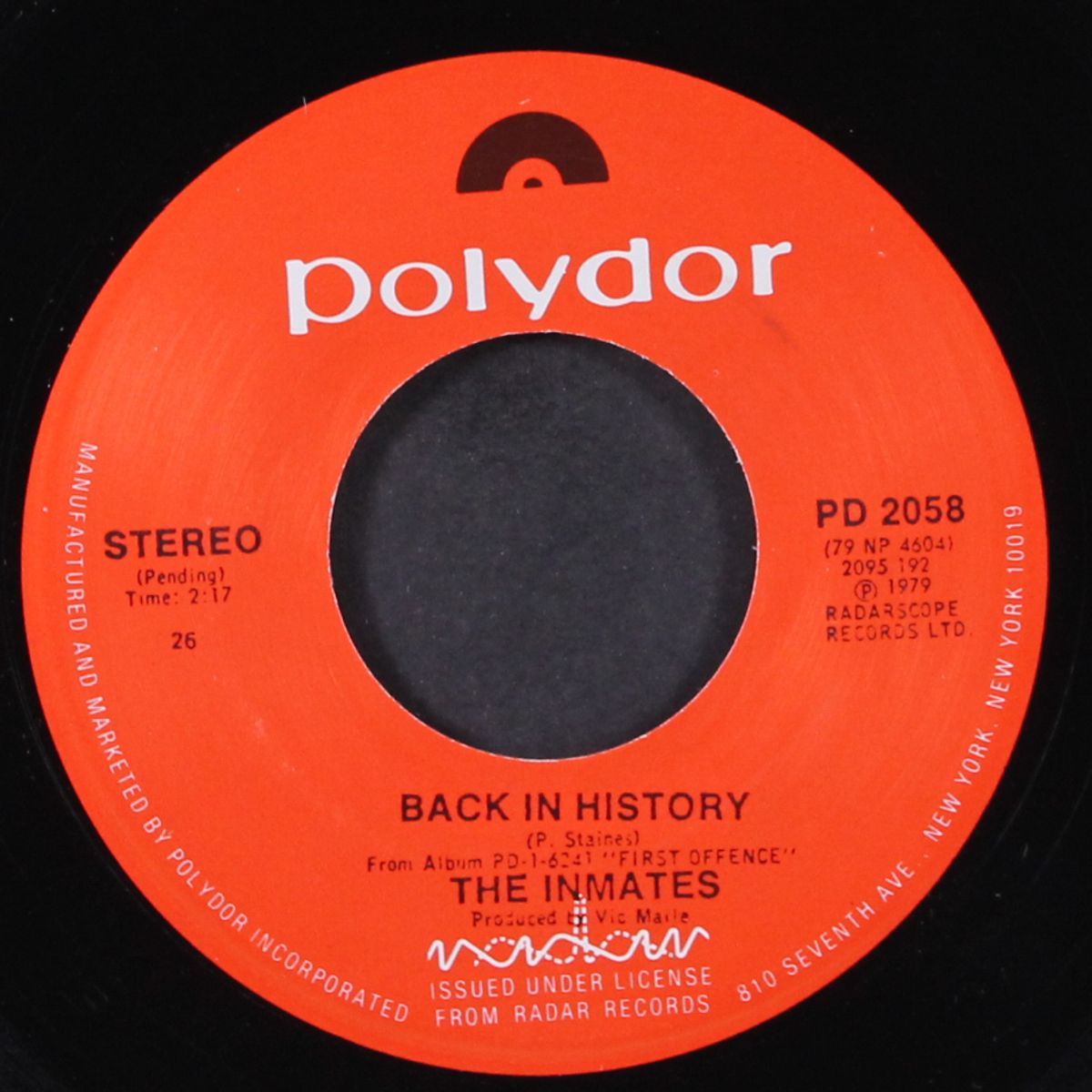 the walk / back in history by INMATES