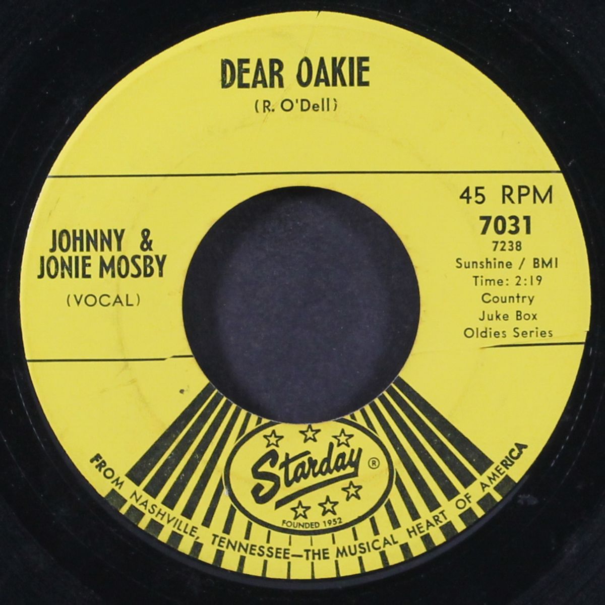 makin' believe / dear oakie by JOHNNY & JONIE MOSBY