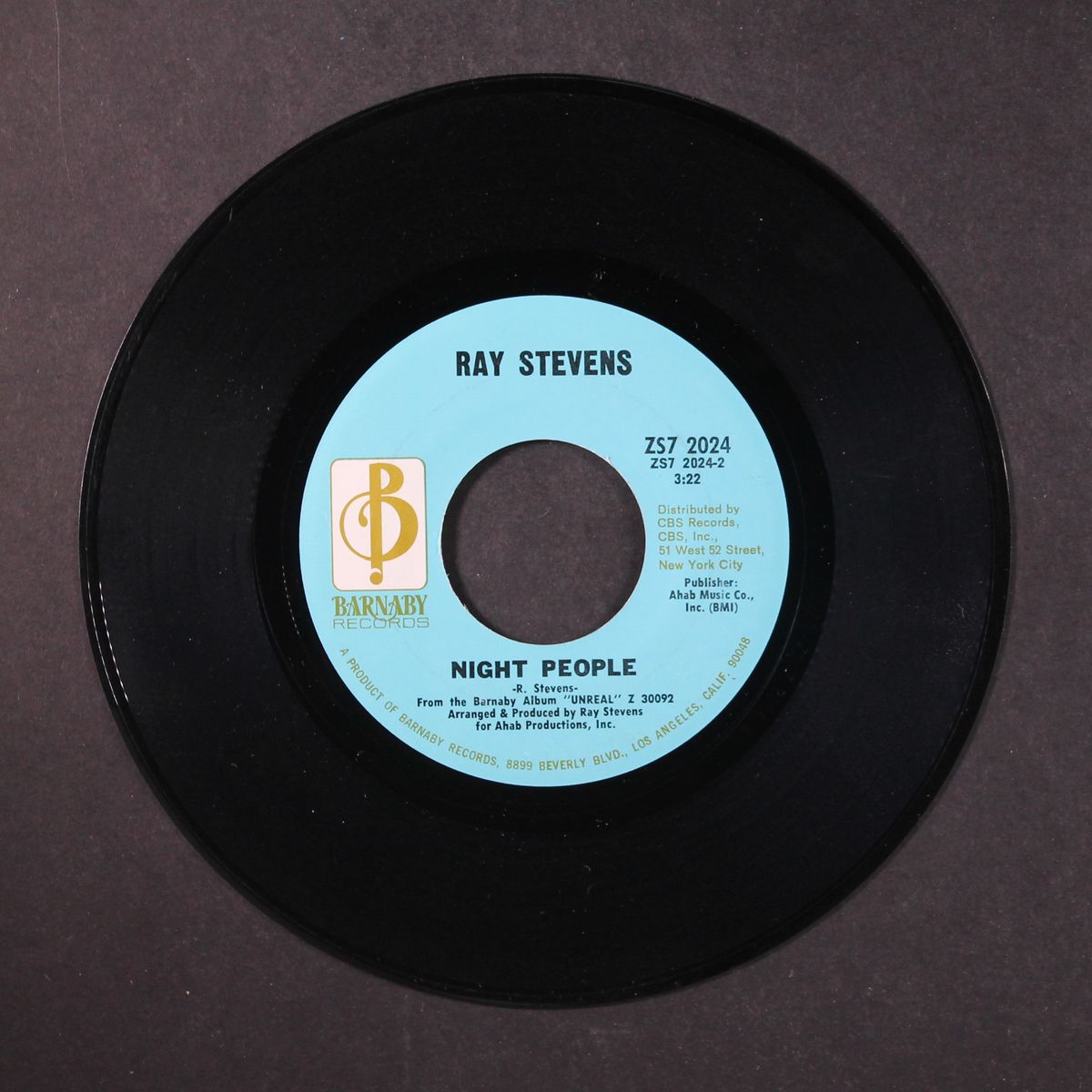 bridget the midget / night people by RAY STEVENS