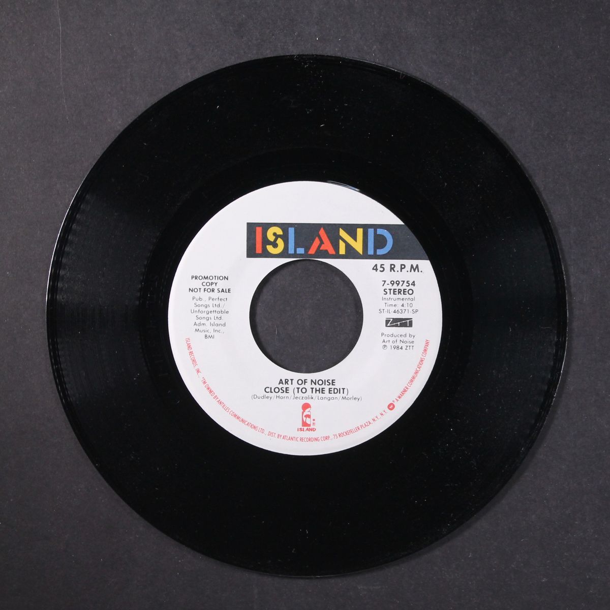 close (to the edit) by ART OF NOISE
