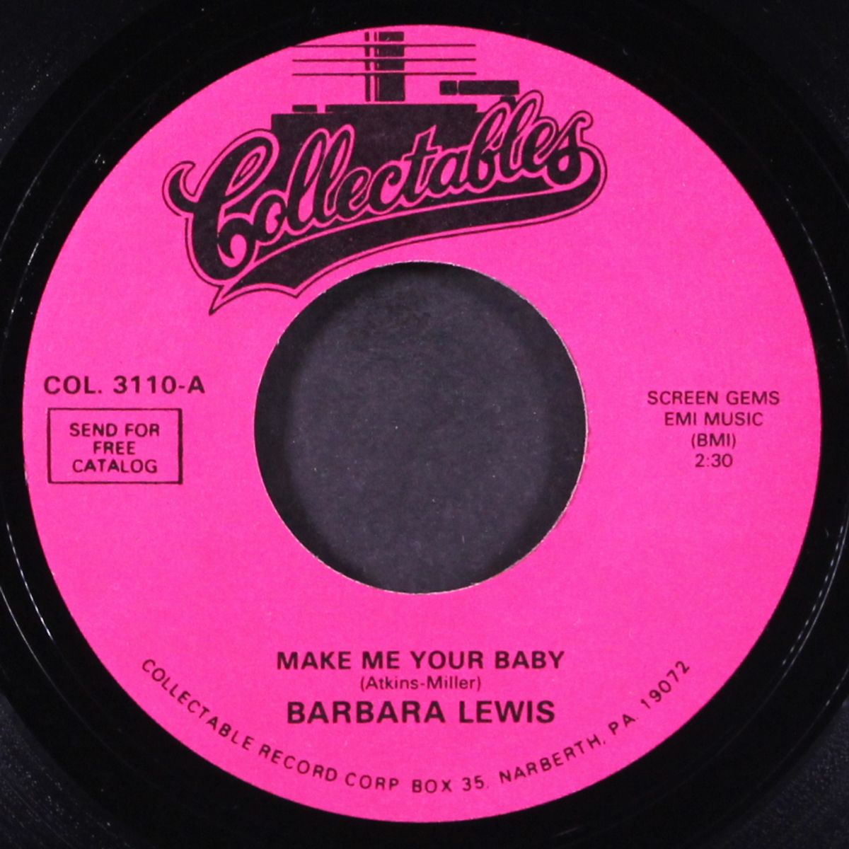 make me your baby / make me belong to you by BARBARA LEWIS