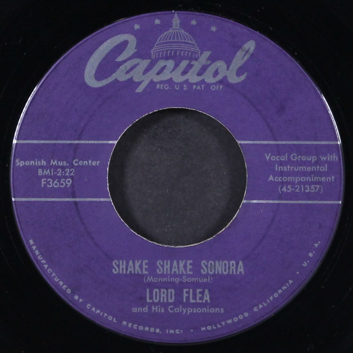 the naughty little flea / shake shake sonora by LORD FLEA & CALYPSONIANS