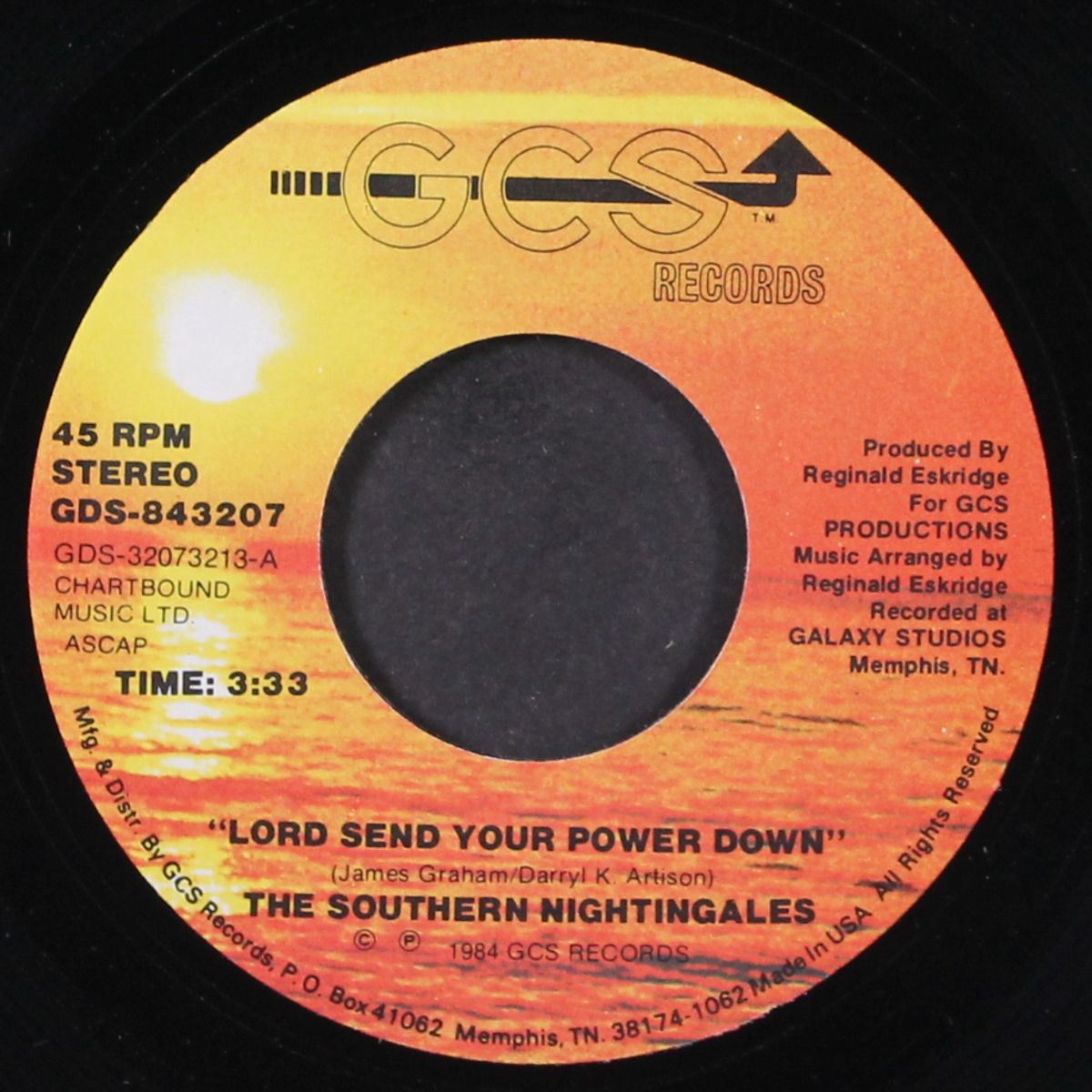 lord send your power down by SOUTHERN NIGHTINGALES