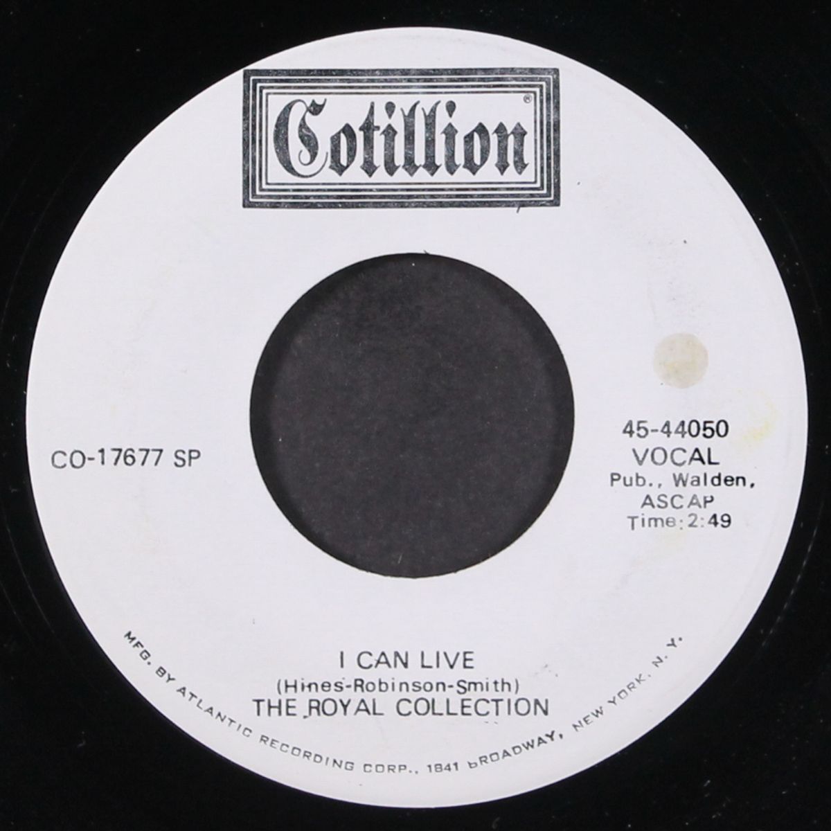 i want to make it with you / i can live by ROYAL COLLECTION
