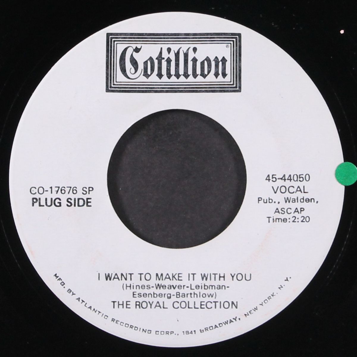 i want to make it with you / i can live by ROYAL COLLECTION