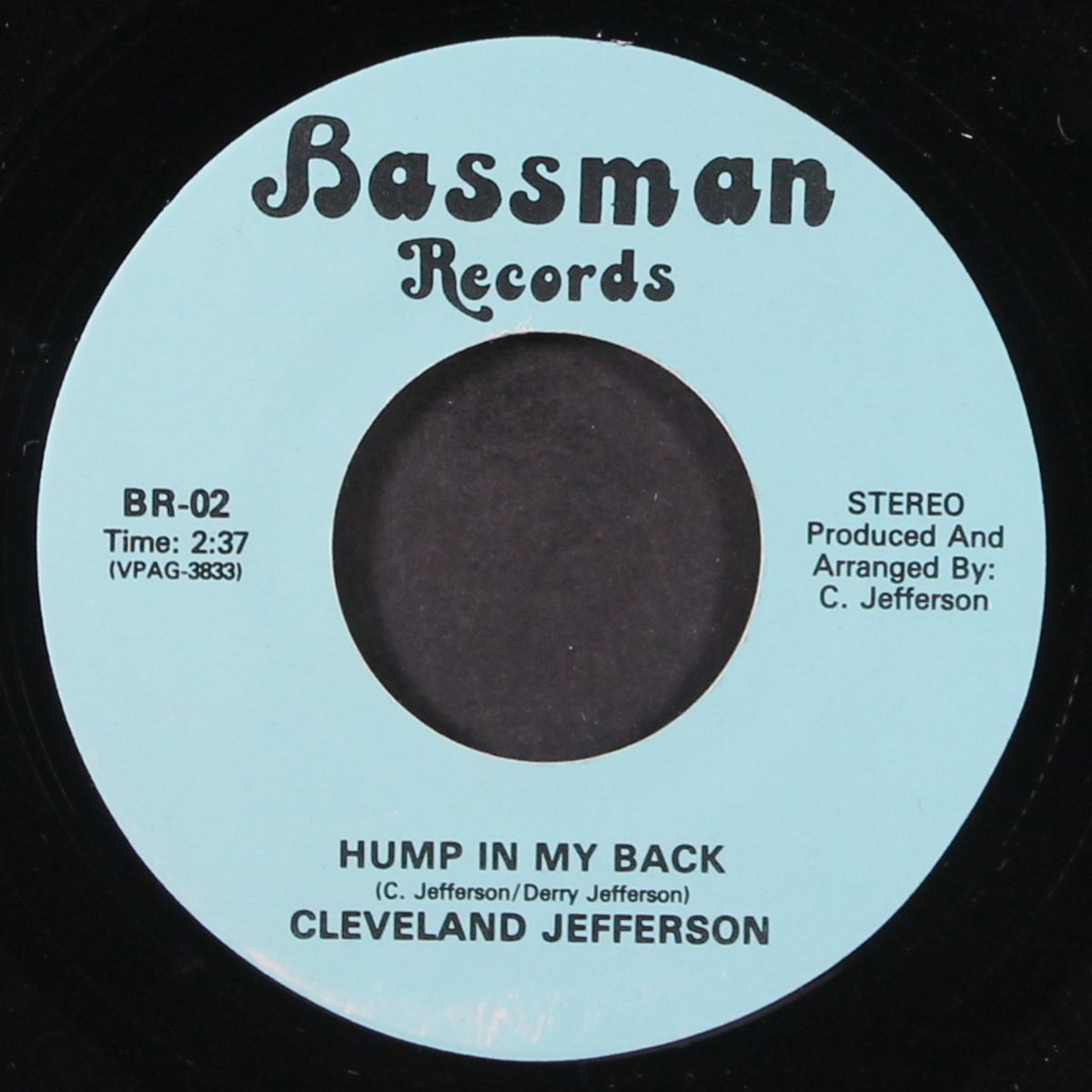 hump in my back / no good woman by CLEVELAND JEFFERSON