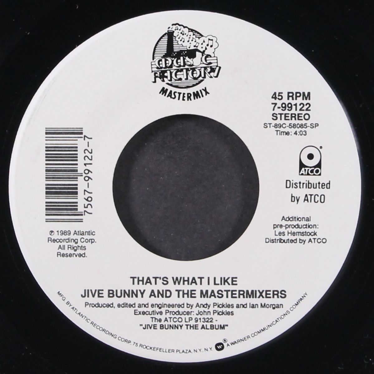 that's what i like / pretty blue eyes by JIVE BUNNY & MASTERMIXERS