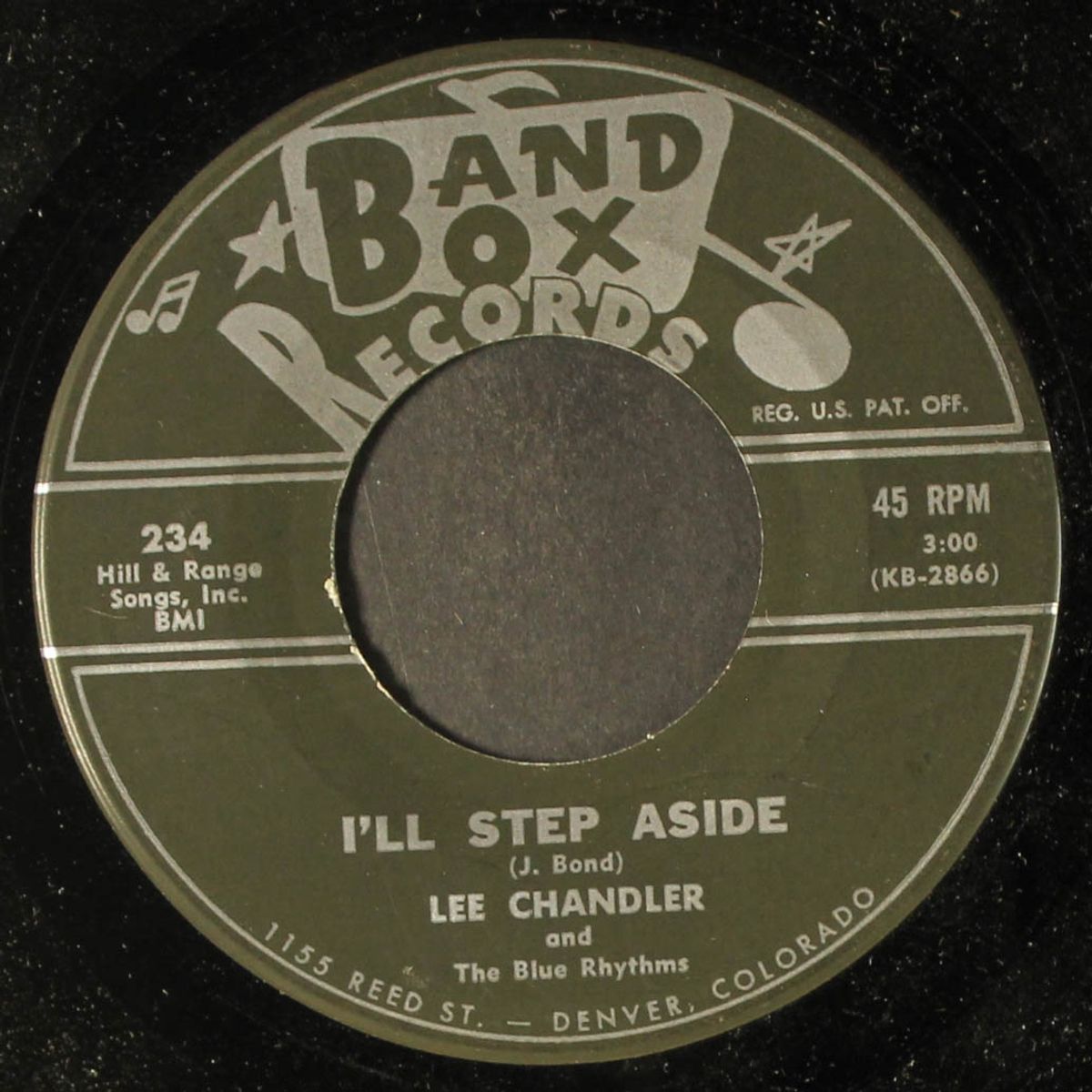 old lonesome times / i'll step aside by LEE CHANDLER