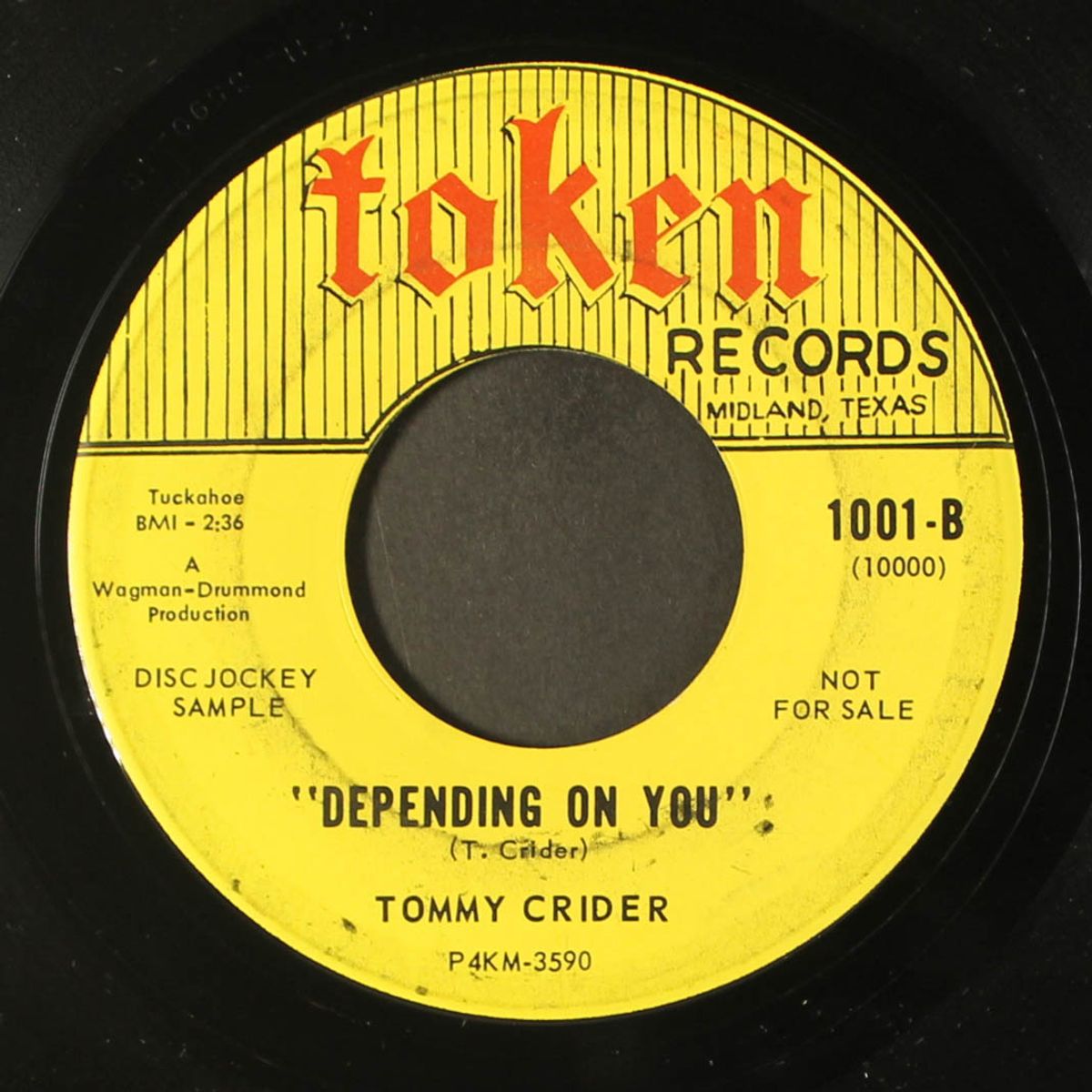 sandy / depending on you by TOMMY CRIDER