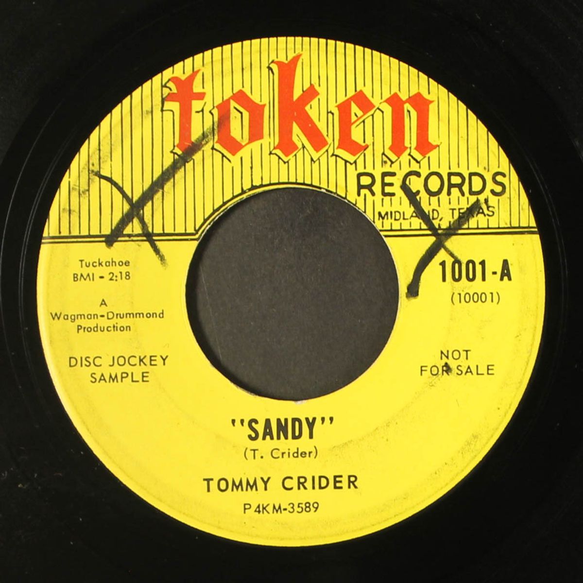 sandy / depending on you by TOMMY CRIDER