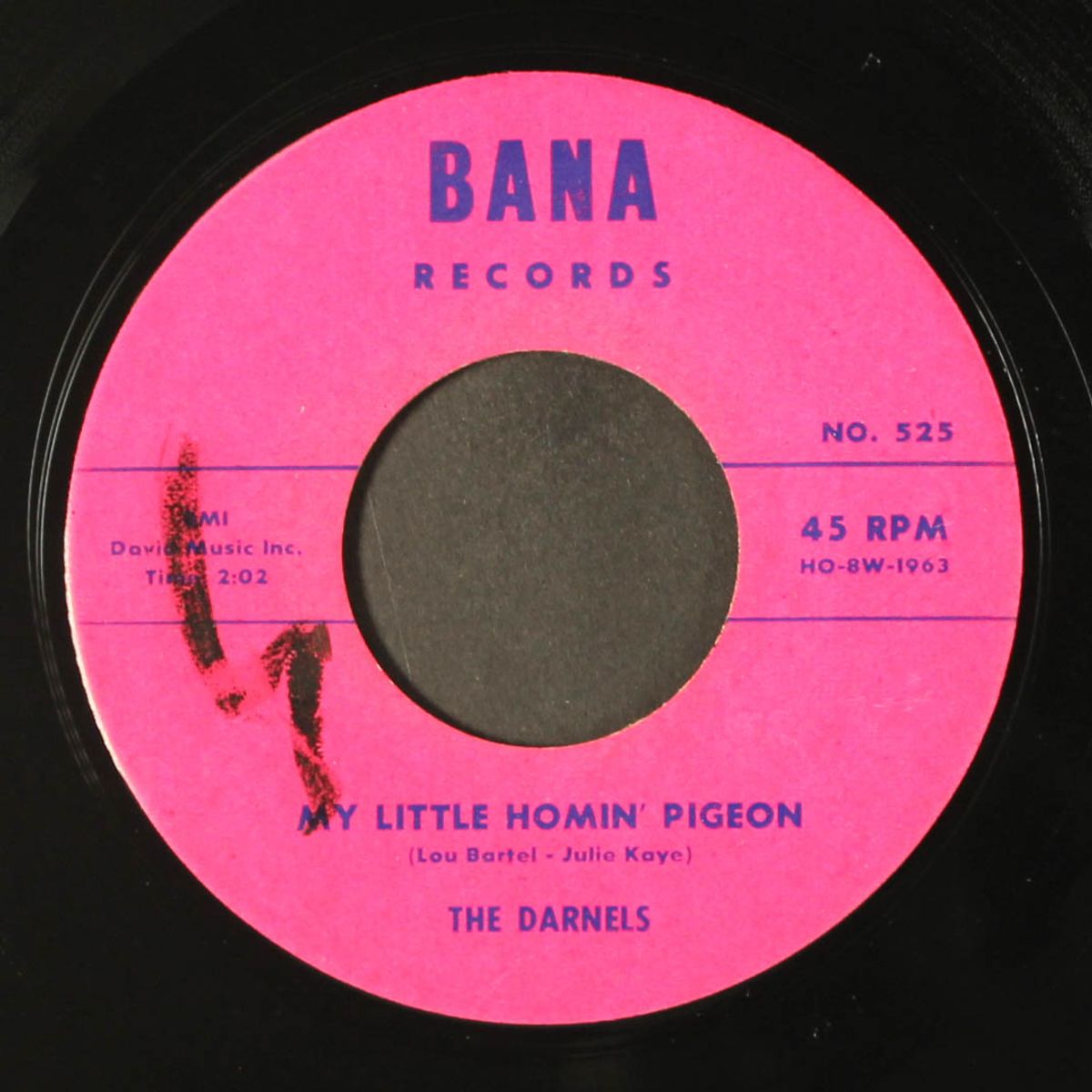 my little homin' pigeon / in the valley of the roses by GUS GORDON & DARNELS