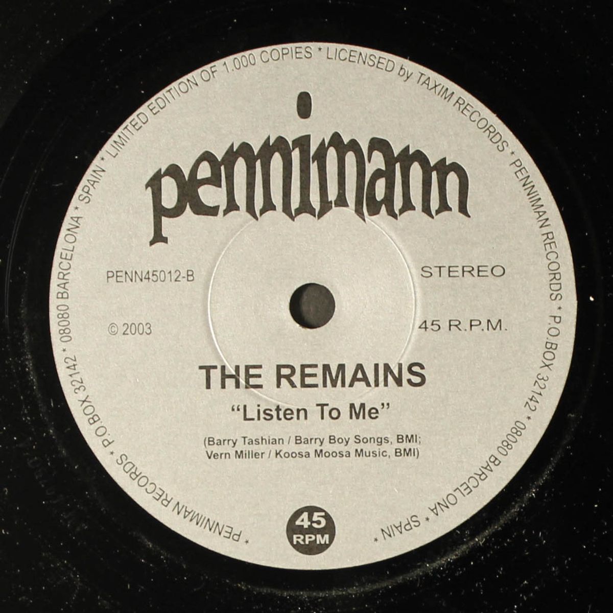 don't tell me the truth / listen to me by REMAINS