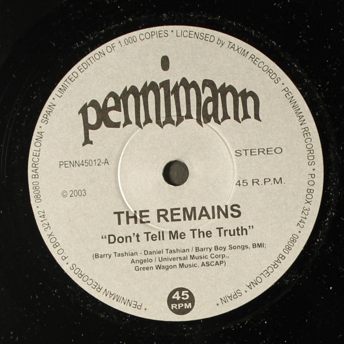 don't tell me the truth / listen to me by REMAINS