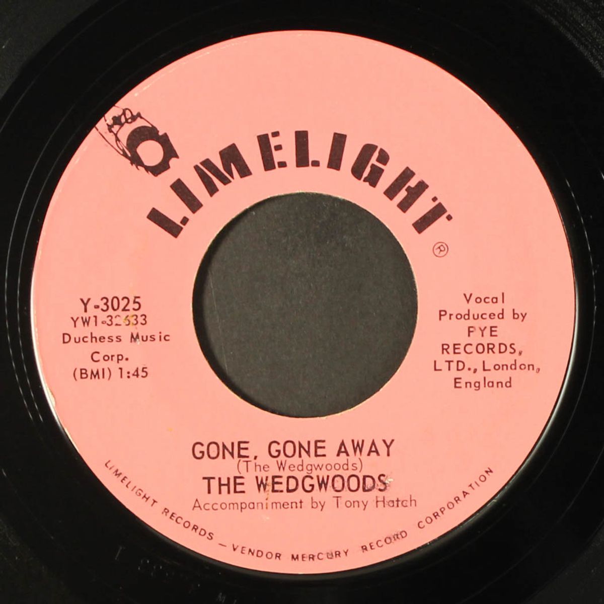 september in the rain / gone, gone away by WEDGWOODS
