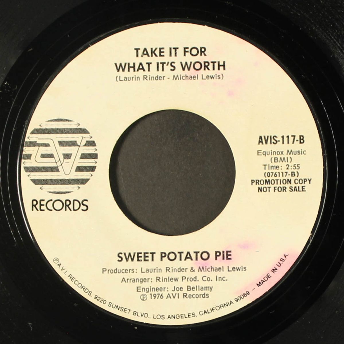 take it for what it's worth / ode to billy joe by SWEET POTATO PIE