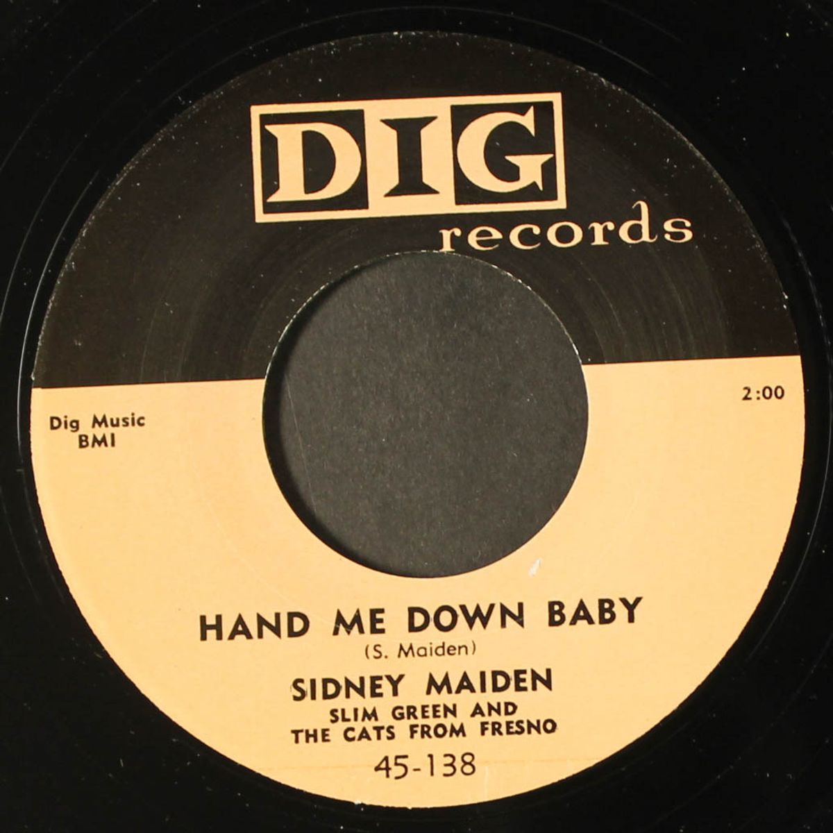 turtle dove / hand me down baby by JOHNNY OTIS / SIDNEY MAIDEN