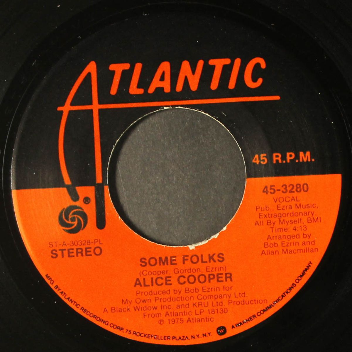 department of youth / some folks by ALICE COOPER