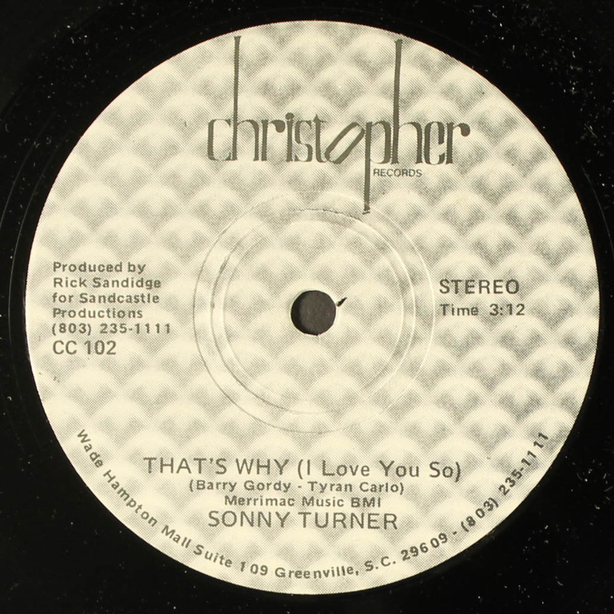 that's why / same by SONNY TURNER