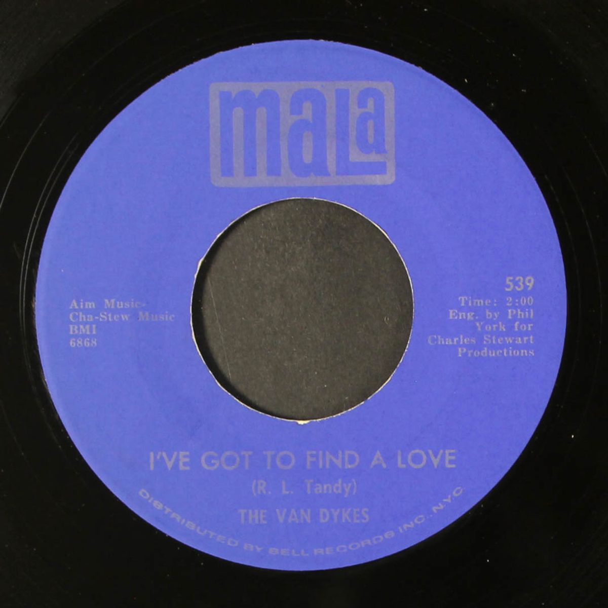 never let me go / i've got to find a love by VAN DYKES