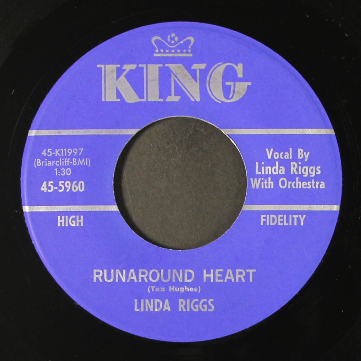 trash can / runaround heart by LINDA RIGGS